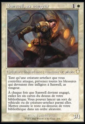 Sanwell, as vengeur