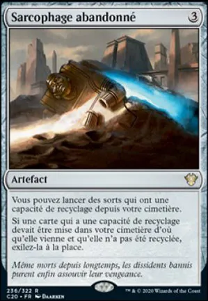 Sarcophage abandonné