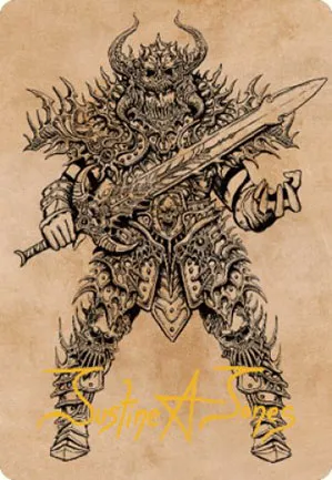 Sarevok, portemort - Illustration