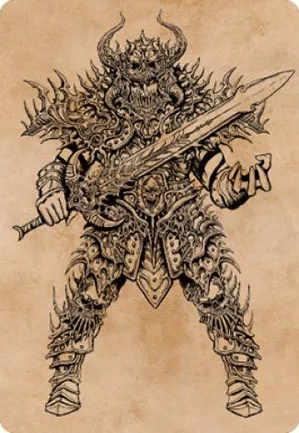 Sarevok, portemort - Illustration