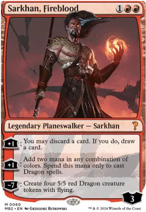 Sarkhan, le sang du feu