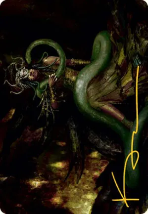 Saryth, croc de la vipère - Illustration