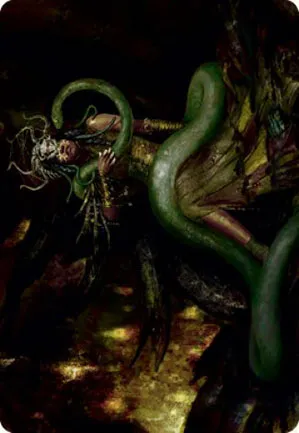 Saryth, croc de la vipère - Illustration