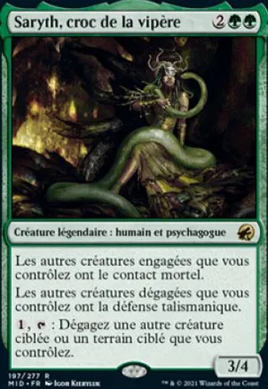 Saryth, croc de la vipère