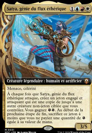 Satya, génie du flux éthérique