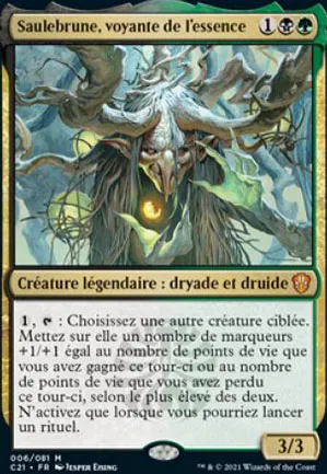 Saulebrune, voyante de l'essence