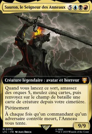 Sauron, le Seigneur des Anneaux