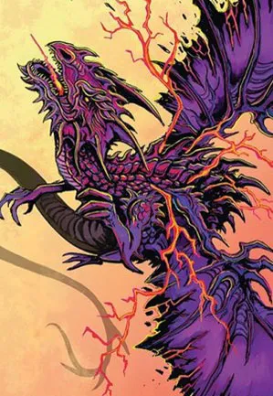 Sauvage crissetempête - Illustration