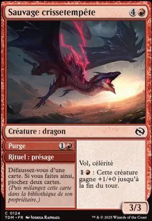 Sauvage crissetempête // Purge