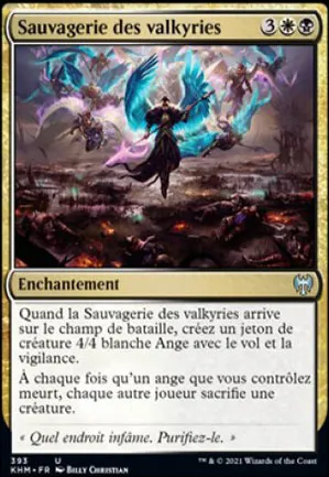 Sauvagerie des valkyries