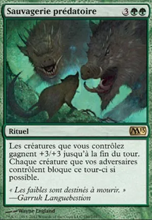 Sauvagerie prédatoire