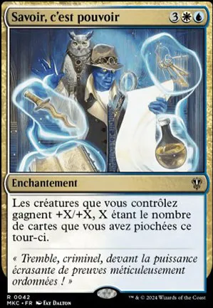 Savoir, c'est pouvoir