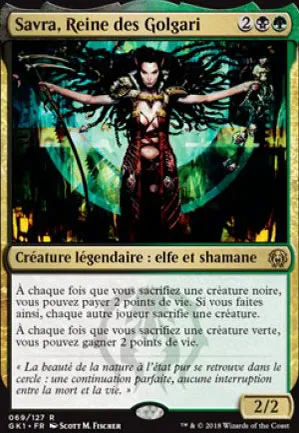 Savra, Reine des Golgari