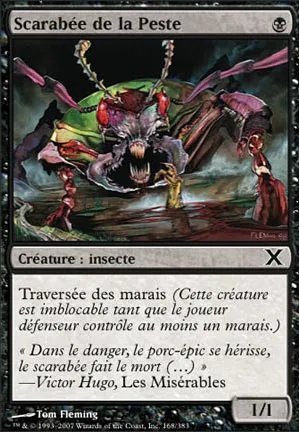 Scarabée de la Peste