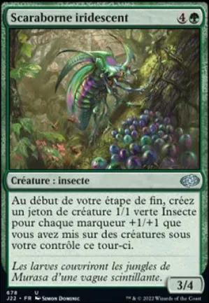 Scaraborne iridescent