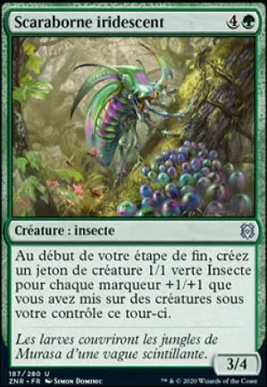 Scaraborne iridescent