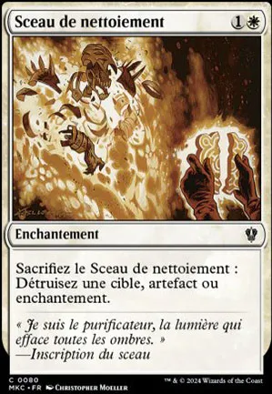 Sceau de nettoiement