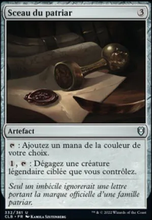 Sceau du patriar