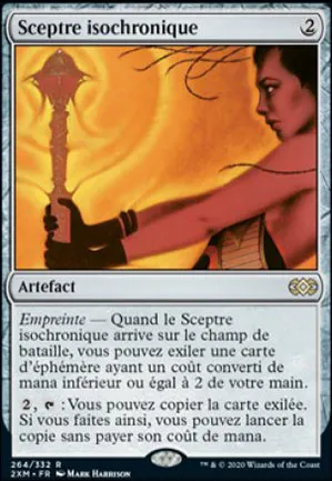 Sceptre isochronique