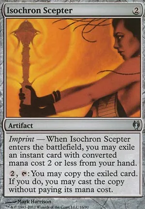 Sceptre isochronique