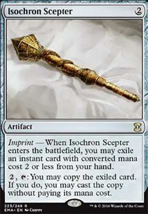 Sceptre isochronique