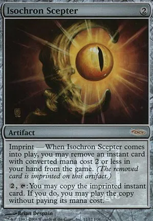 Sceptre isochronique