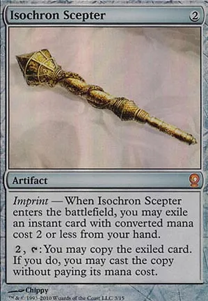 Sceptre isochronique