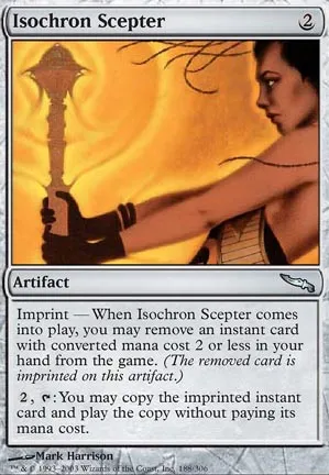 Sceptre isochronique