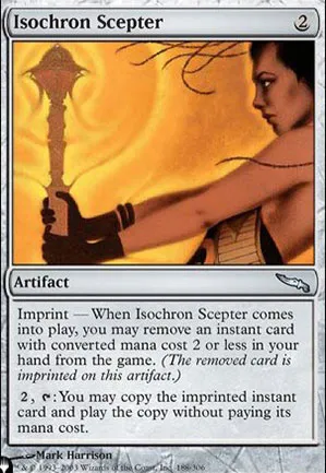 Sceptre isochronique