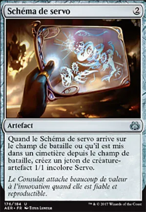 Schéma de servo