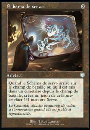 Schéma de servo