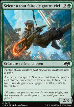 Scieur à tout faire de gratte-ciel