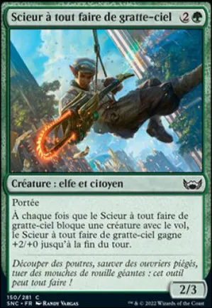 Scieur à tout faire de gratte-ciel