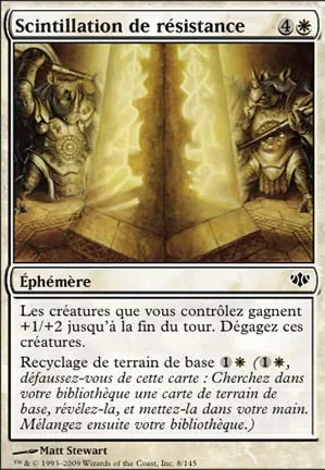 Scintillation de résistance