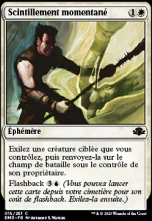 Scintillement momentané