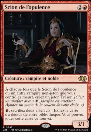 Scion de l'opulence