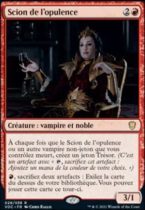 Scion de l'opulence