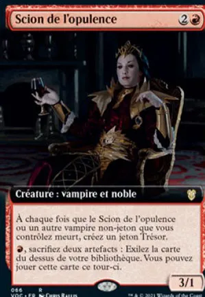 Scion de l'opulence
