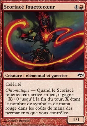 Scoriacé fouettecœur