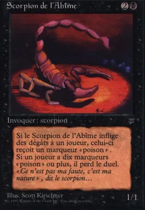 Scorpion de l'Abîme
