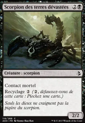 Scorpion des terres dévastées