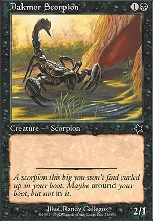 Scorpion du Marennois