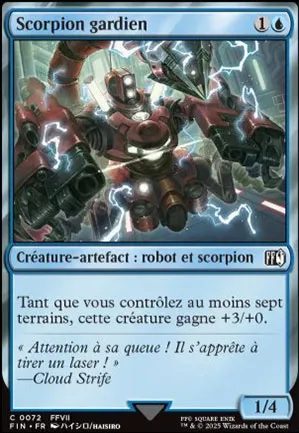 Scorpion gardien