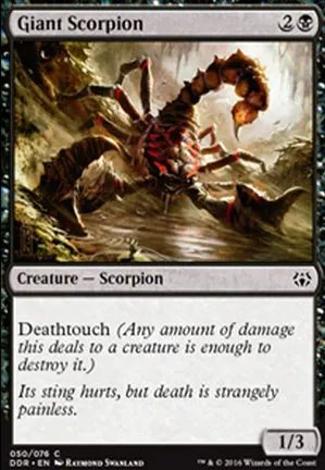Scorpion géant