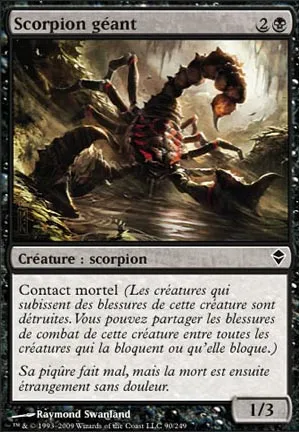 Scorpion géant