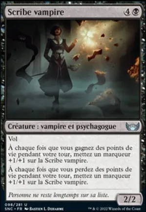 Scribe vampire