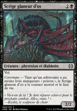 Scrige glaneur d'os