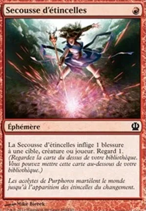 Secousse d'étincelles