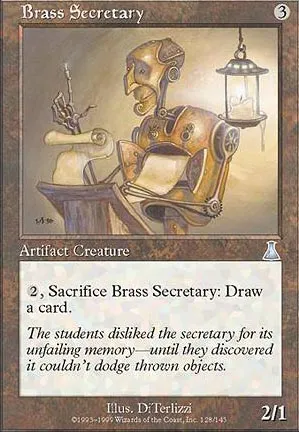 Secrétaire d'airain