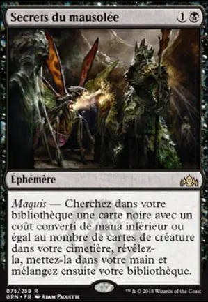 Secrets du mausolée